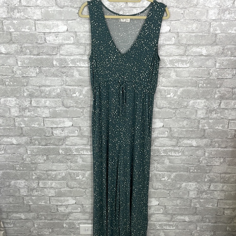Maurices 24/7 Wide Leg Cropped Jumpsuit